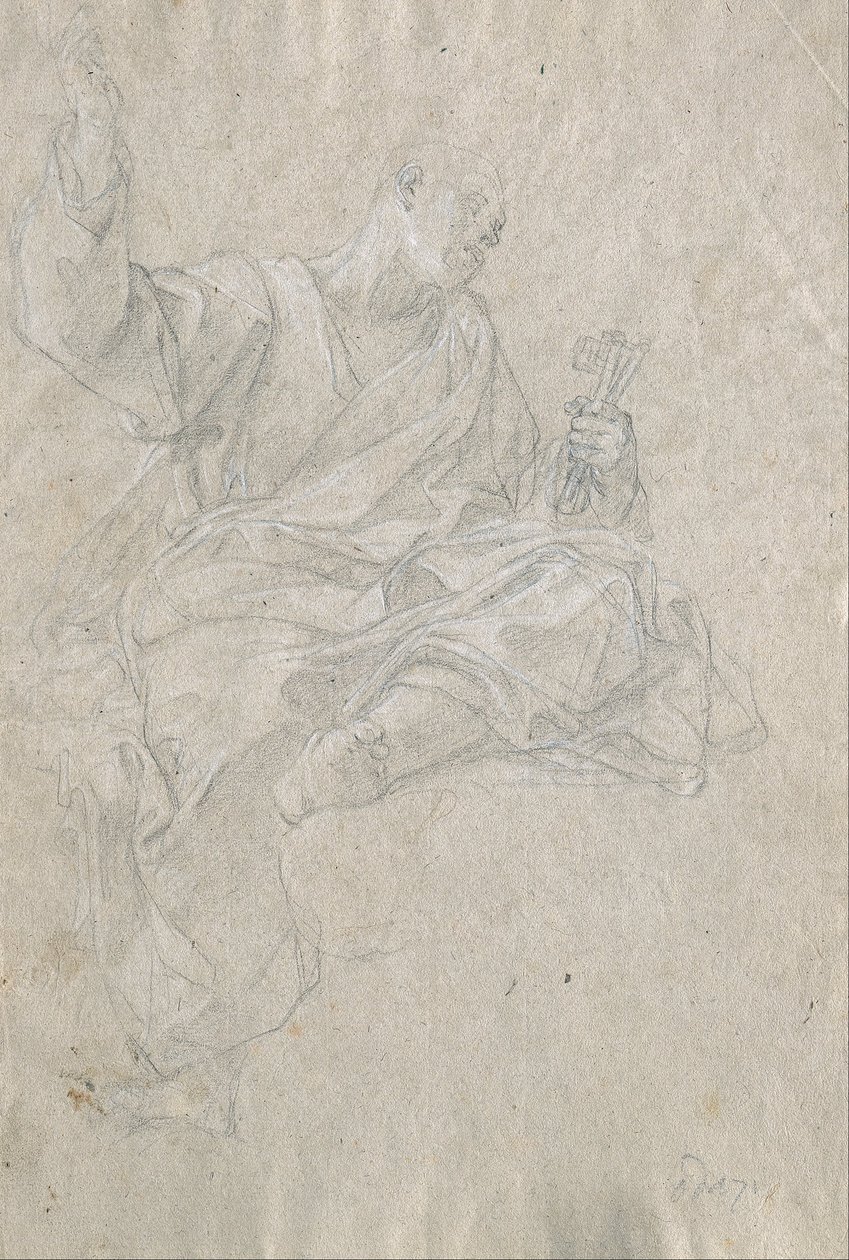 Undersøgelse for apostlen Peter af Giovanni Odazzi