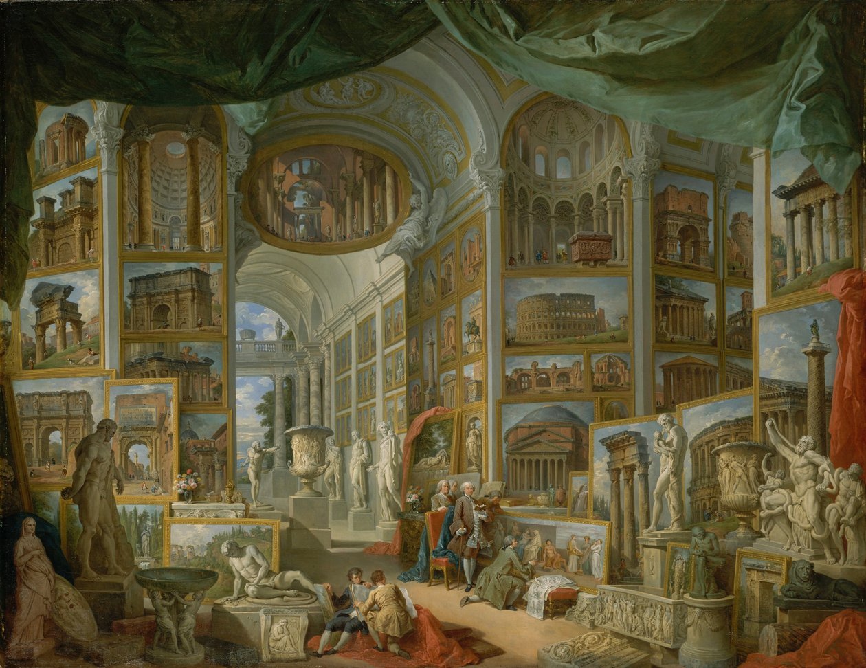 Det gamle Rom af Giovanni Paolo Pannini