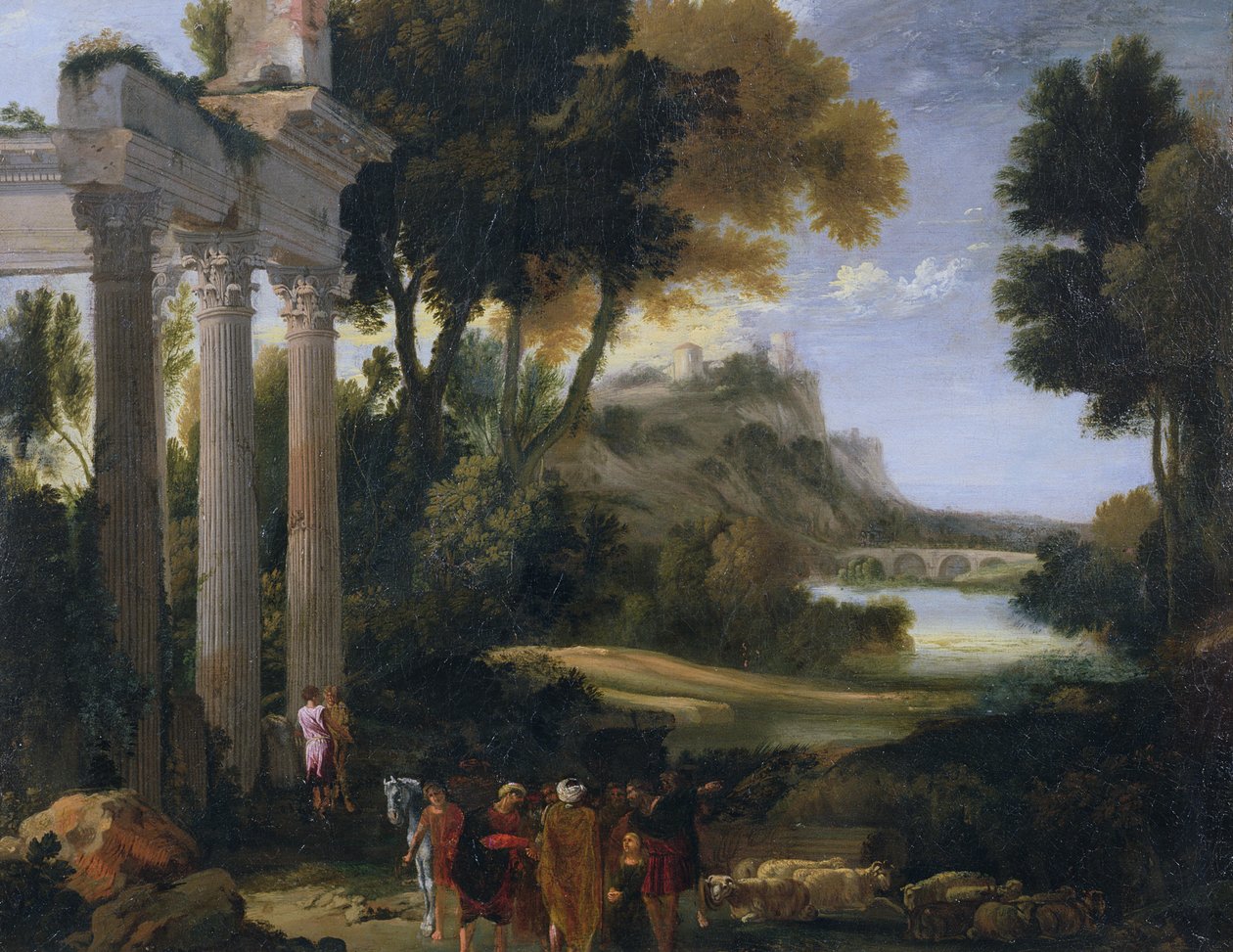 Klassisk landskab, 1760 af Giovanni Paolo Pannini
