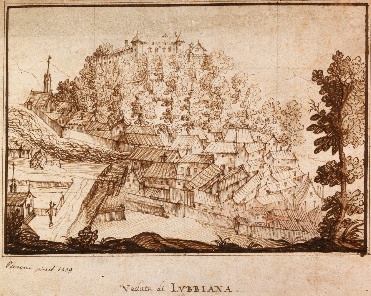 Ljubljana af Giovanni Pieroni