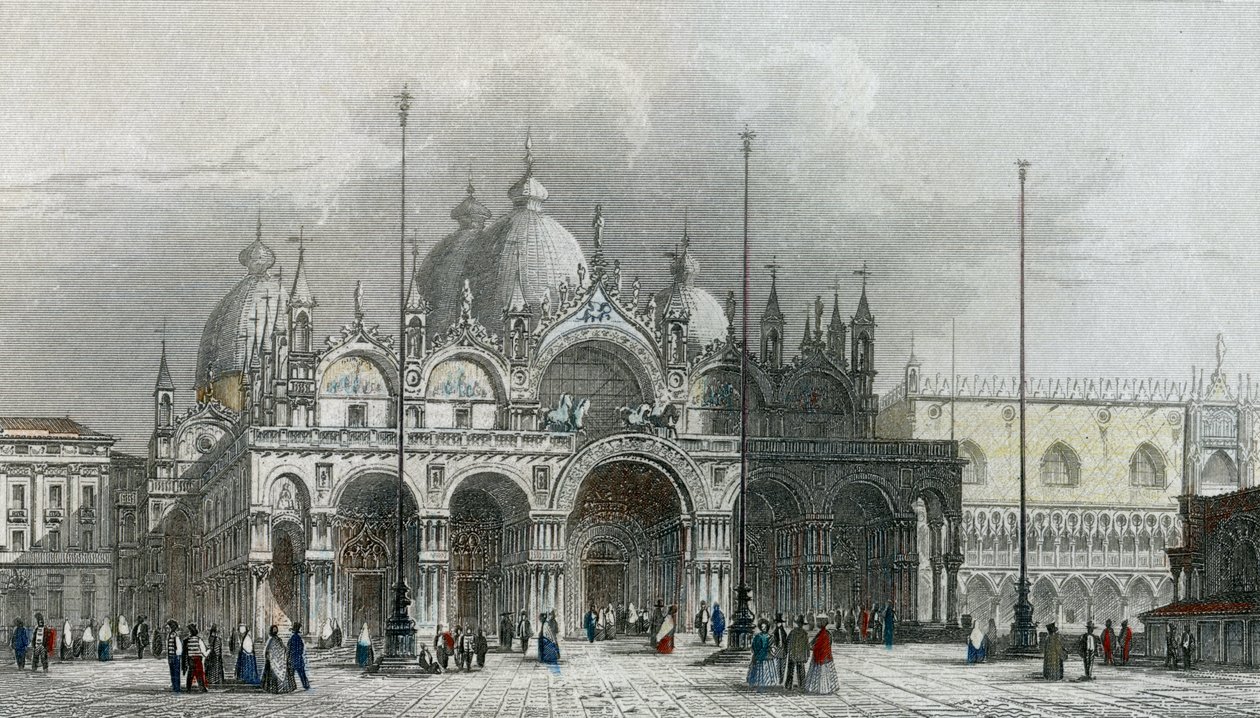 Markuskirken, Venedig af Giovanni Pividor