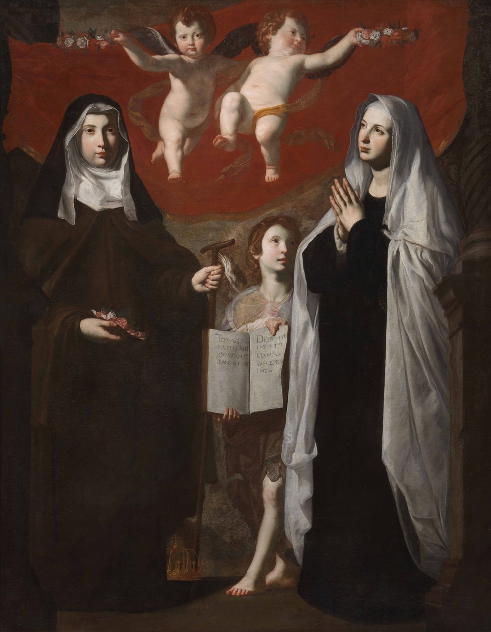 Santa Elisabetta og Santa Francesca Romana af Giovanni Ricca