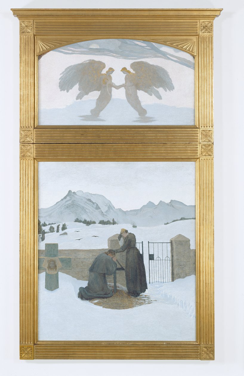 Religiøs trøst, 1897 af Giovanni Segantini