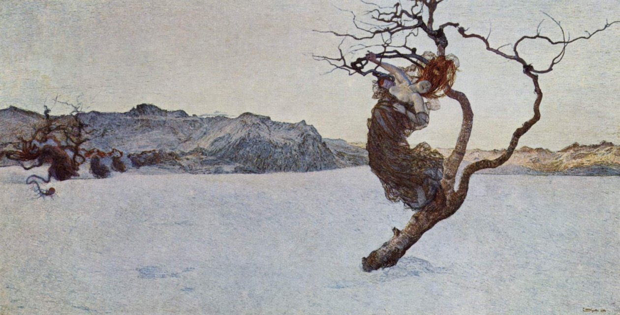 De onde mødre af Giovanni Segantini