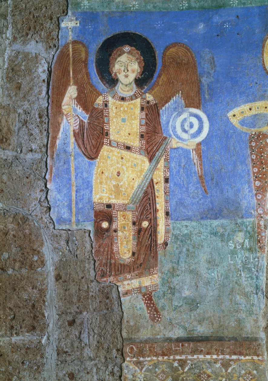 Engel fra apsis, ca. 1100 af Giovanni and Stefano