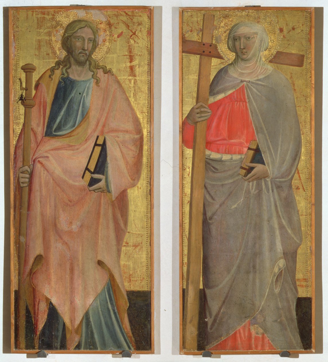 St. James og St. Helena (tempera på paneler) af Giovanni dal Ponte