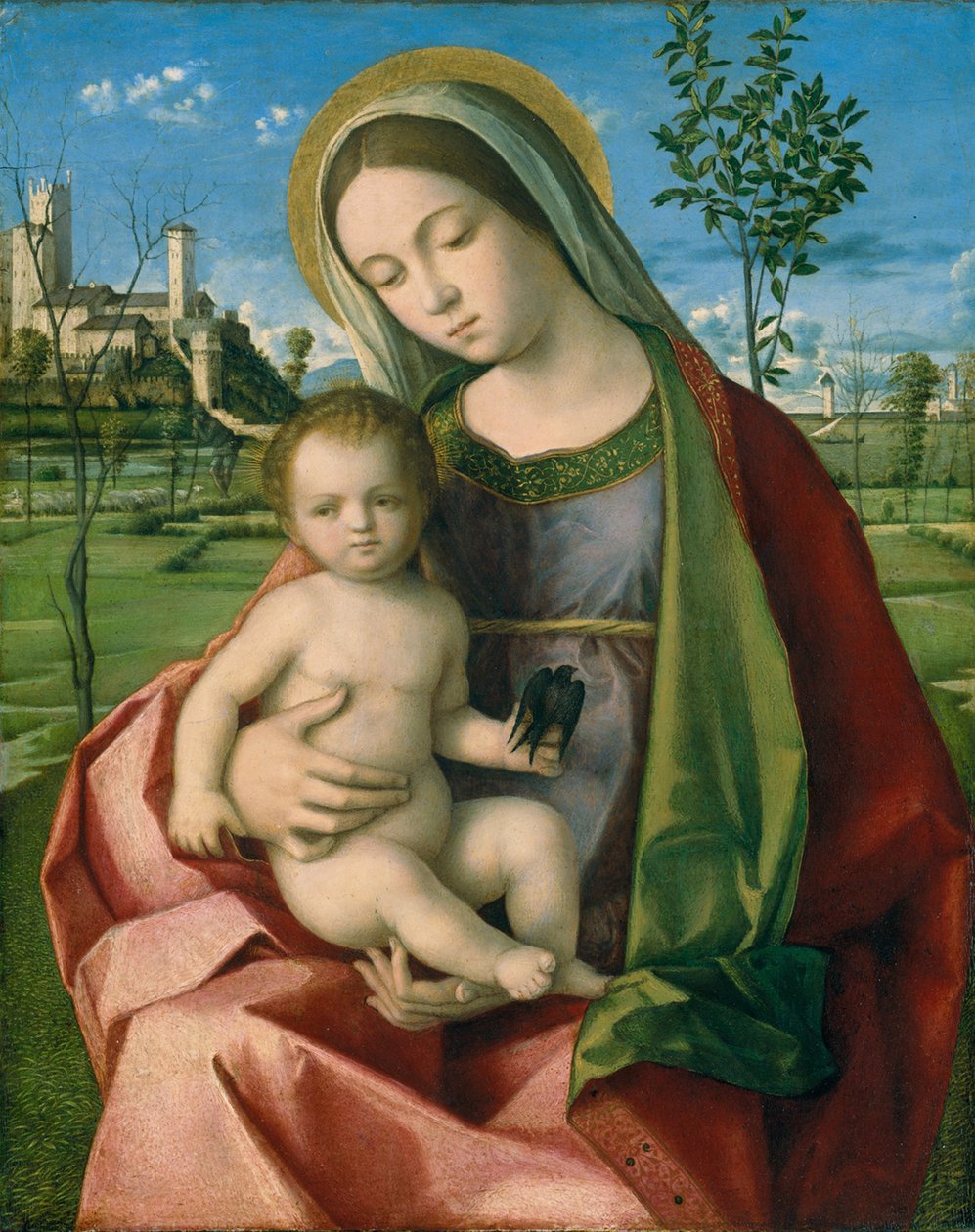 Madonna og barn, ca. 1510 af Giovanni Bellini