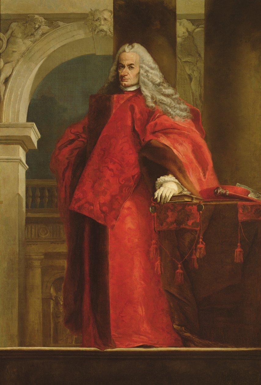 Portræt af Procurator Dolfin af Giovanni Battista Tiepolo
