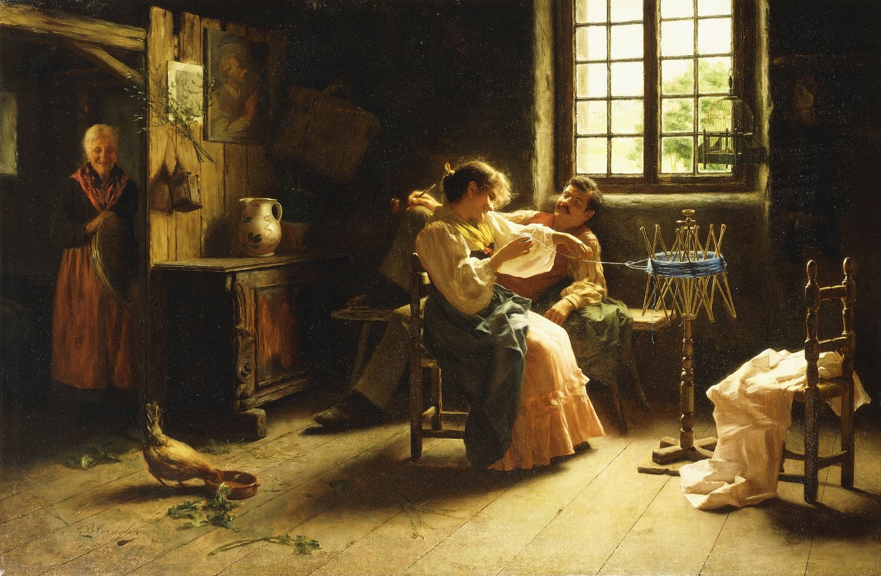 En rolig eftermiddag af Giovanni Battista Torriglia