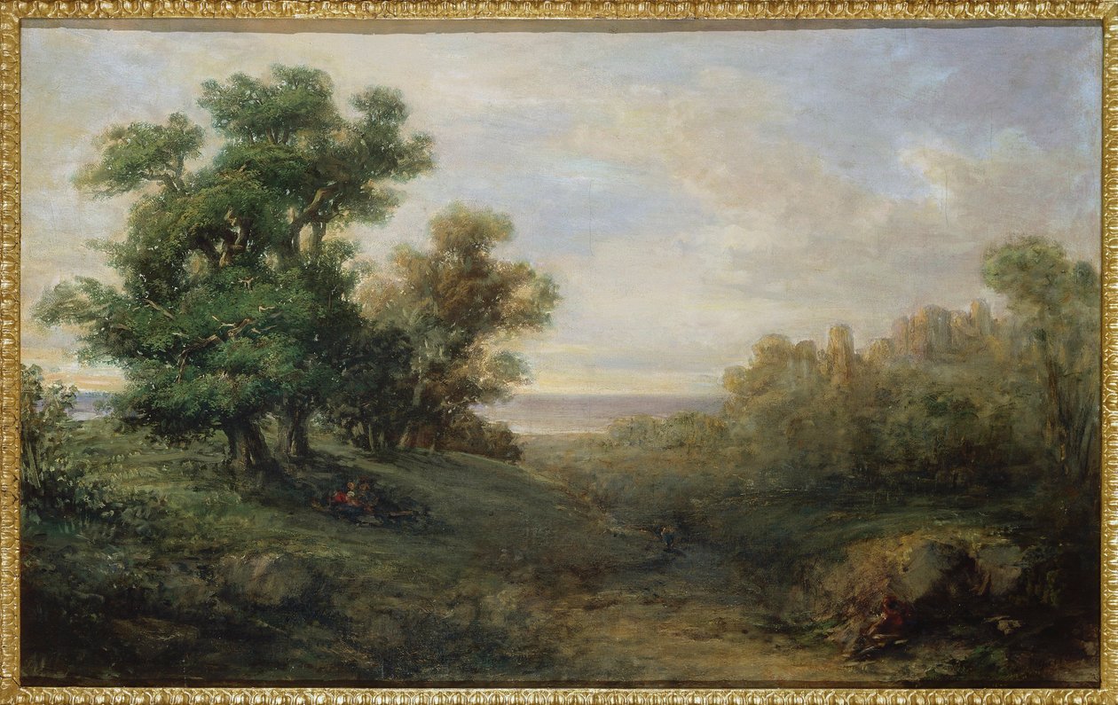 Italien, landskab af Giovanni Carnovali