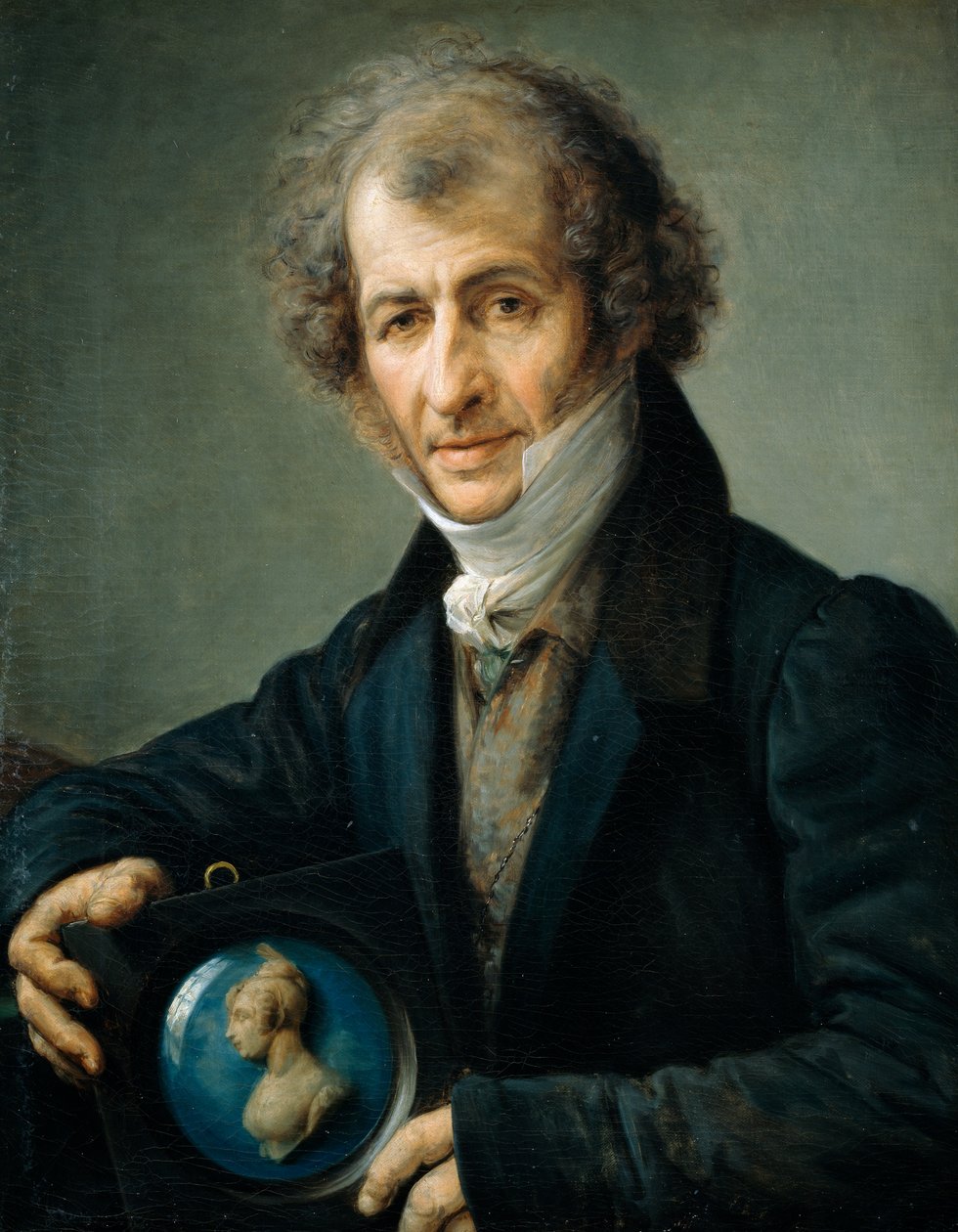 Portræt af Giovanni Beltrami, af Giovanni Carnovali (1804-1873) af Giovanni Carnovali