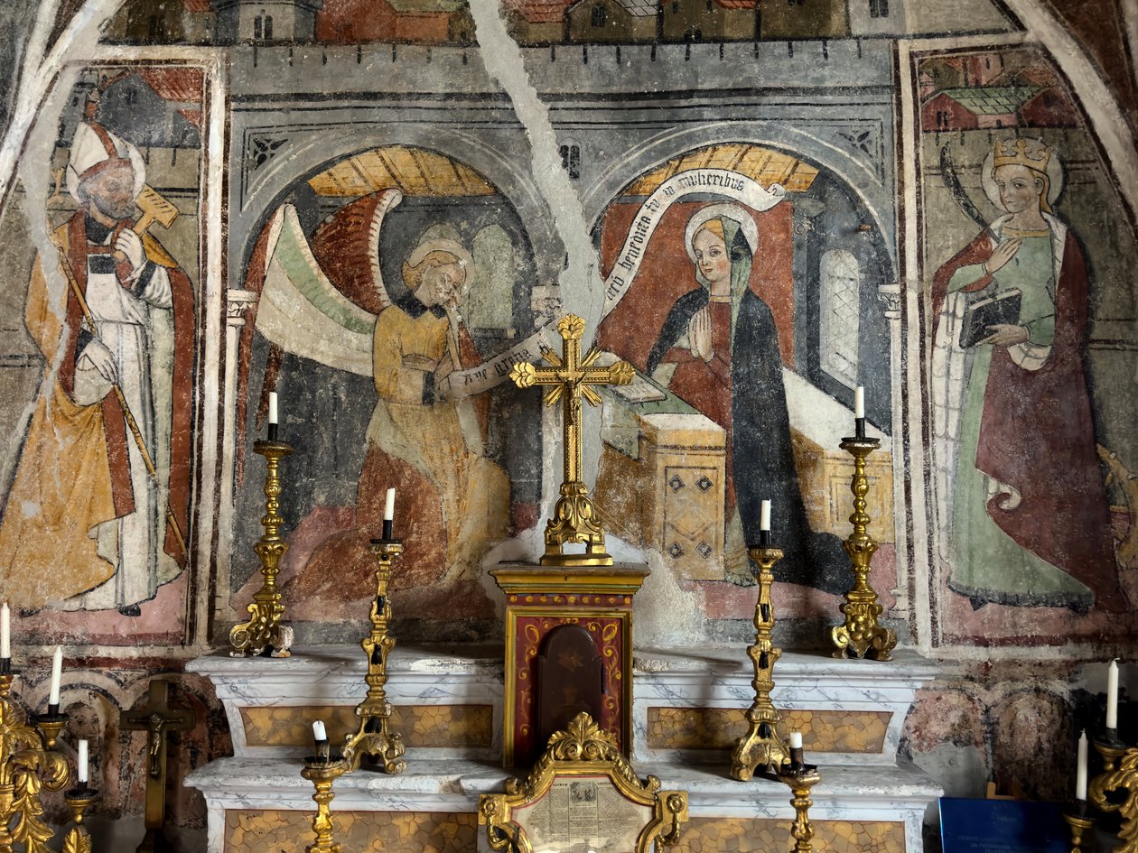 Freskerne i Annonciade-kapellet, Tende ca. 1470 (freske) af Giovanni (attr. to) Baleison