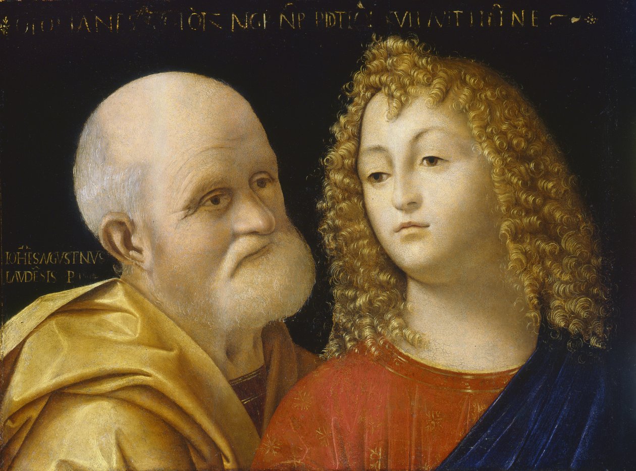 Dobbelt portræt af Giovanni Agostino da Lodi