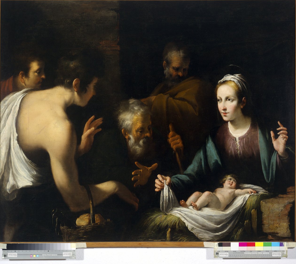 Hyrdernes tilbedelse af Giovanni Andrea De Ferrari