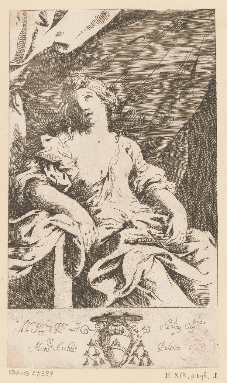 Lucretia af Giovanni Andrea Sirani