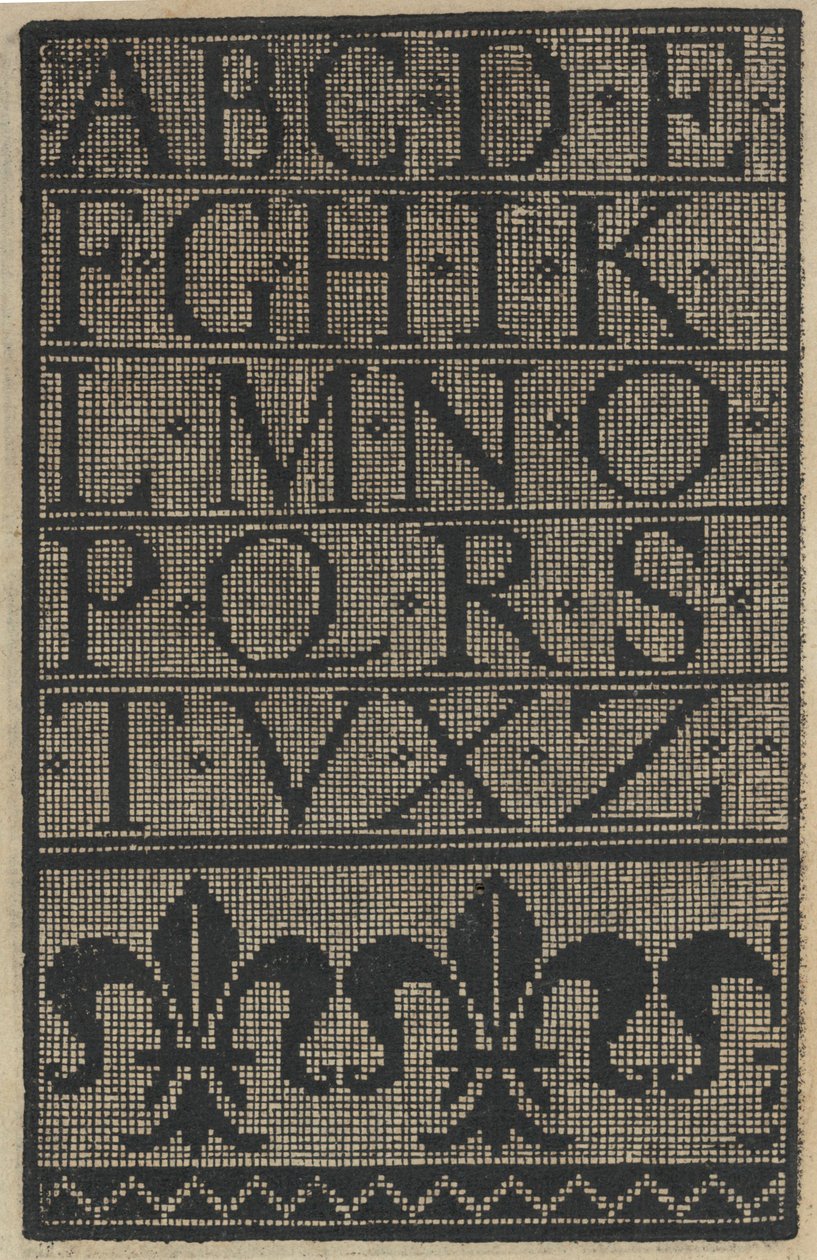 Prøve af Lauori ..., side 14 recto, 1. august 1532 af Giovanni Andrea Vavassore