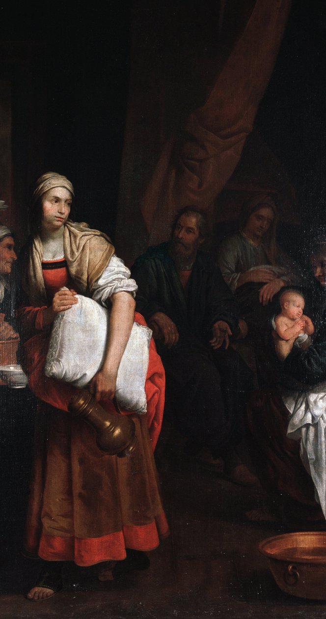 Birth of Marydani af Giovanni Andrea di Ferrari