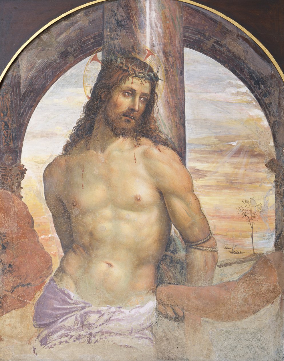 Kristus ved kolonnen af Giovanni Antonio Bazzi Sodoma