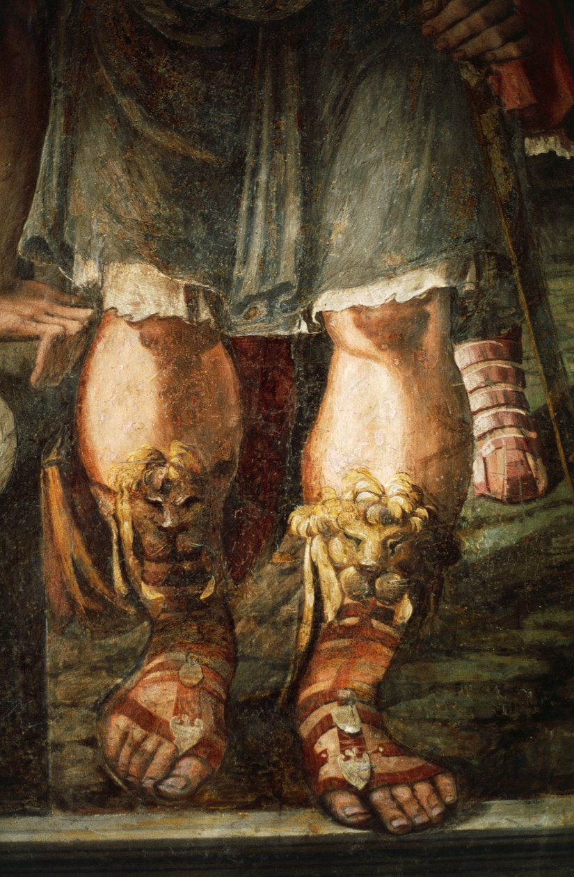 Ægteskab mellem Alexander Great og Roxana (detaljer) af Giovanni Antonio Bazzi Sodoma