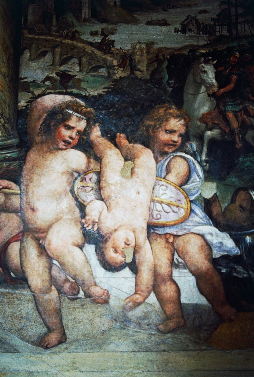 Ægteskab mellem Alexander Great og Roxana (detaljer) af Giovanni Antonio Bazzi Sodoma