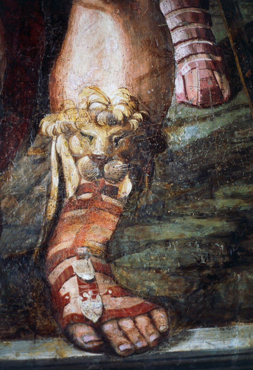 Ægteskab mellem Alexander Great og Roxana (detaljer) af Giovanni Antonio Bazzi Sodoma