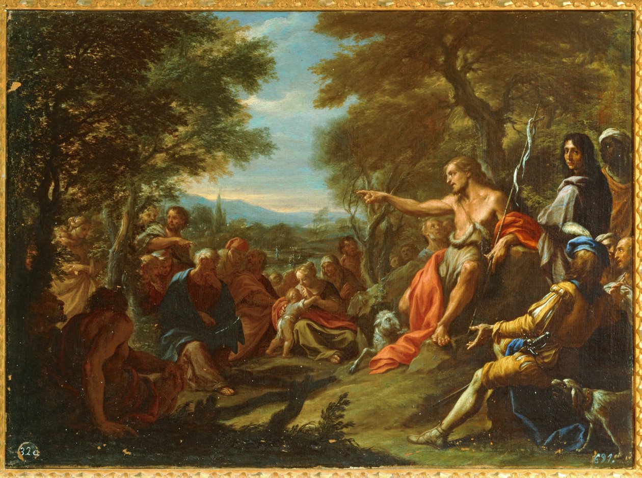 Den hellige Johannes prædiker (maleri) af Giovanni Antonio Bazzi Sodoma