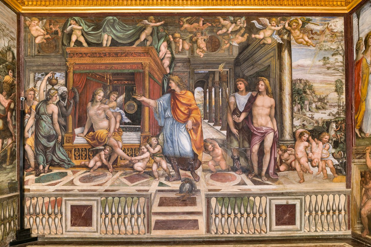 Brylluppet mellem Alexander den Store og Roxane af Giovanni Antonio Bazzi Sodoma
