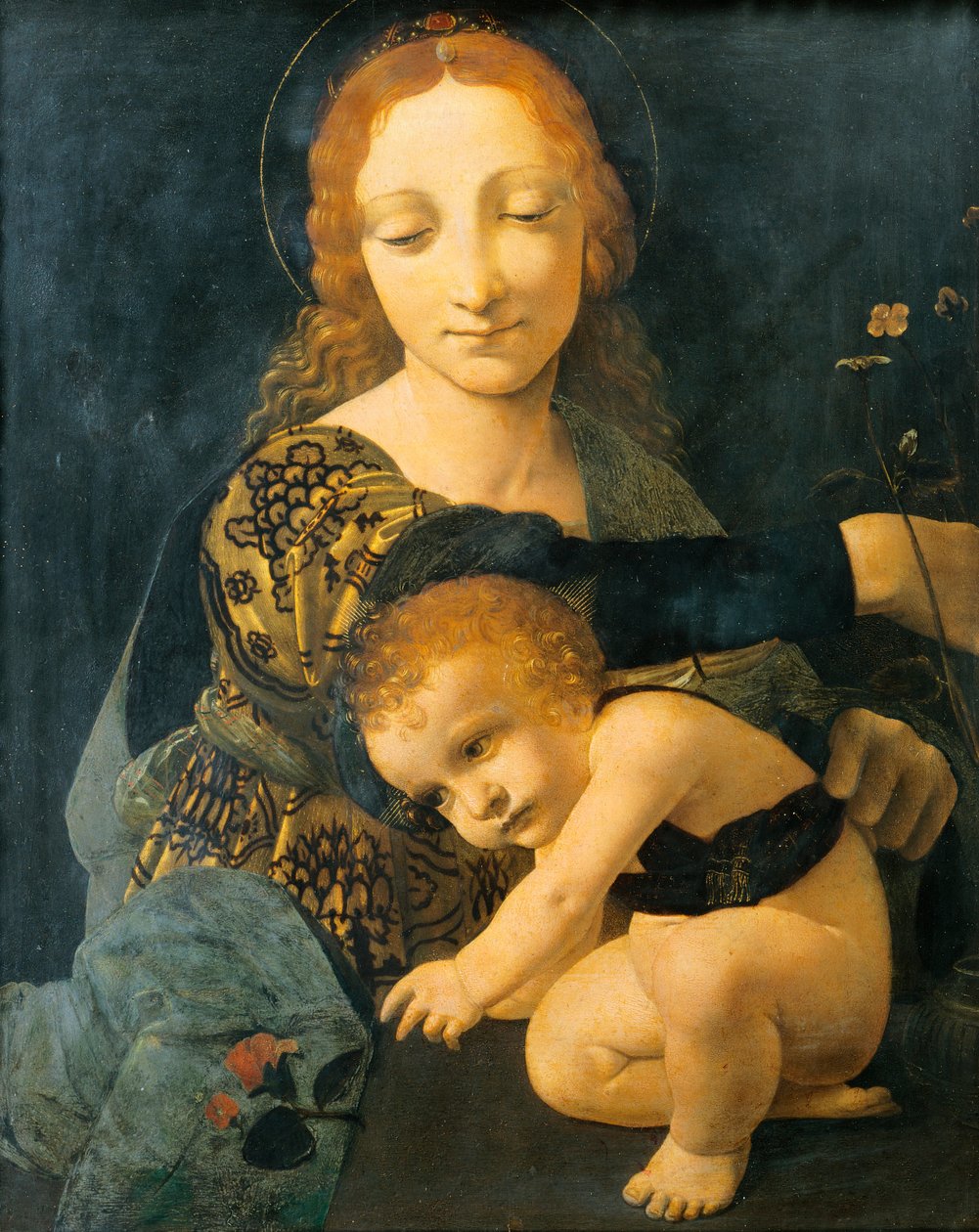 Madonna med barn, af Giovanni Antonio Boltraffio (1467-1516) af Giovanni Antonio Boltraffio