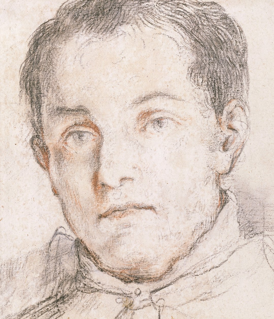 Portræt af en ung mand, af Giovanni Antonio Burrini or Burino