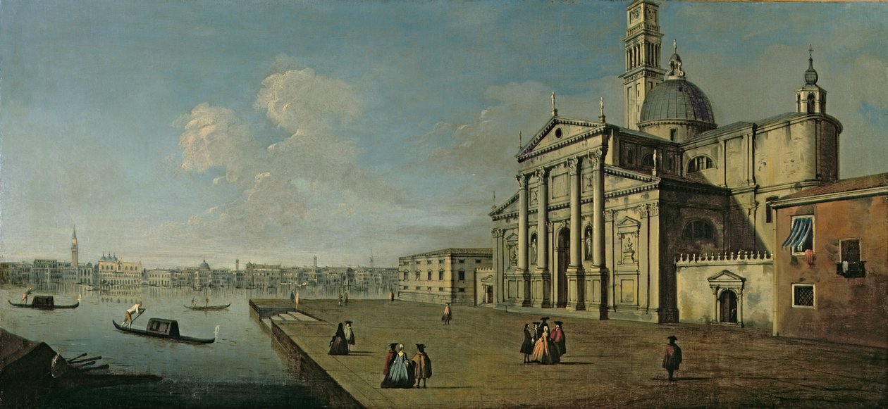 San Giorgio Maggiore, Venedig af Giovanni Antonio Canal