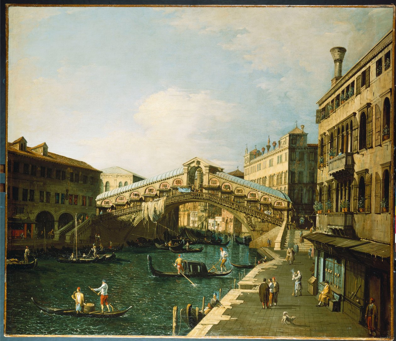 Canal Grande, Venedig af Giovanni Antonio Canal