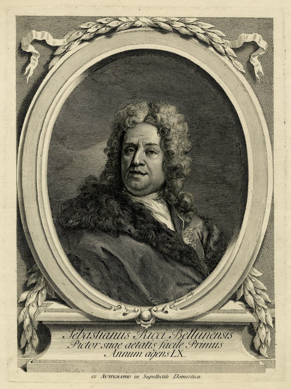 (Giovanni) Antonio Faldoni - Sebastianus Ricci Bellunensis, 1868,0808.2521, 1720-1770 (ca.) af Giovanni Antonio Faldoni