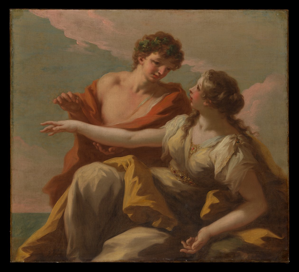 Bacchus og Ariadne af Giovanni Antonio Pellegrini