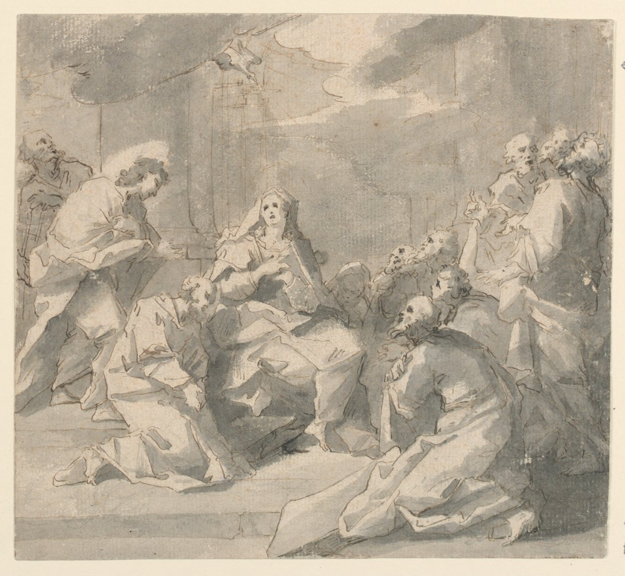 pinse af Giovanni Antonio Pellegrini