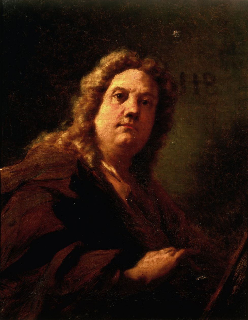Selvportræt af Giovanni Antonio Pellegrini