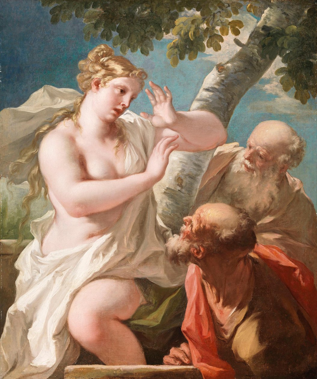 Susanna og de ældste af Giovanni Antonio Pellegrini