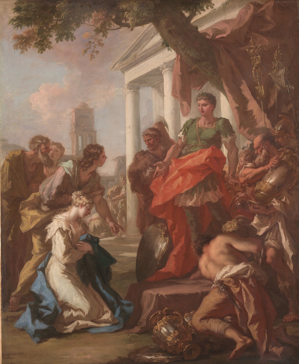 Scipios kontinens, ca. 1710 af Giovanni Antonio Pellegrini
