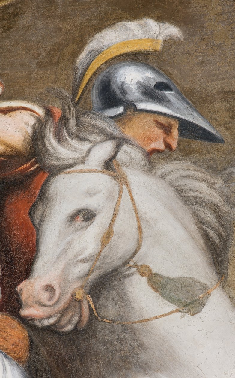 Central Aave, tredje spænd syd, klatre til Golgata, Il Pordenone af Giovanni Antonio Pordenone