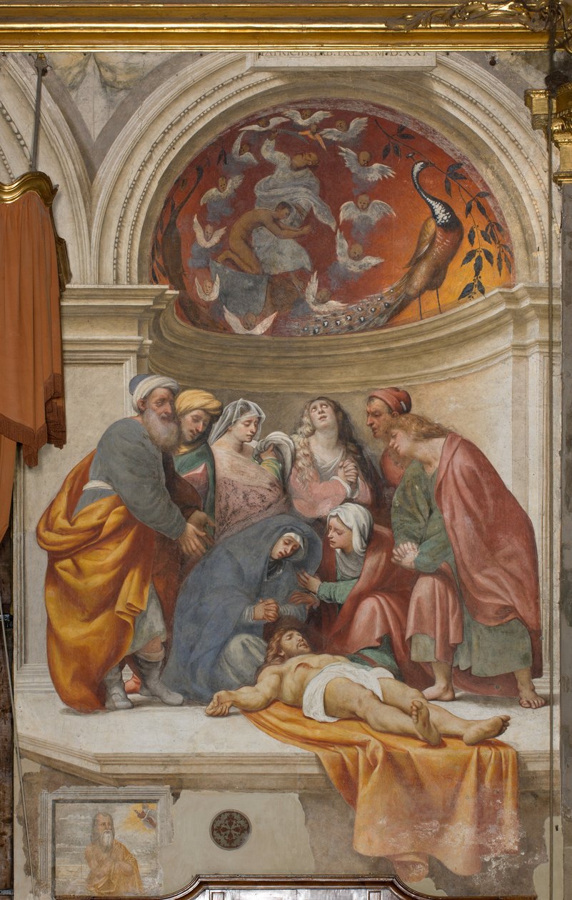 Counterfaccata, IL Pordenone, Deposition 1522 af Giovanni Antonio Pordenone