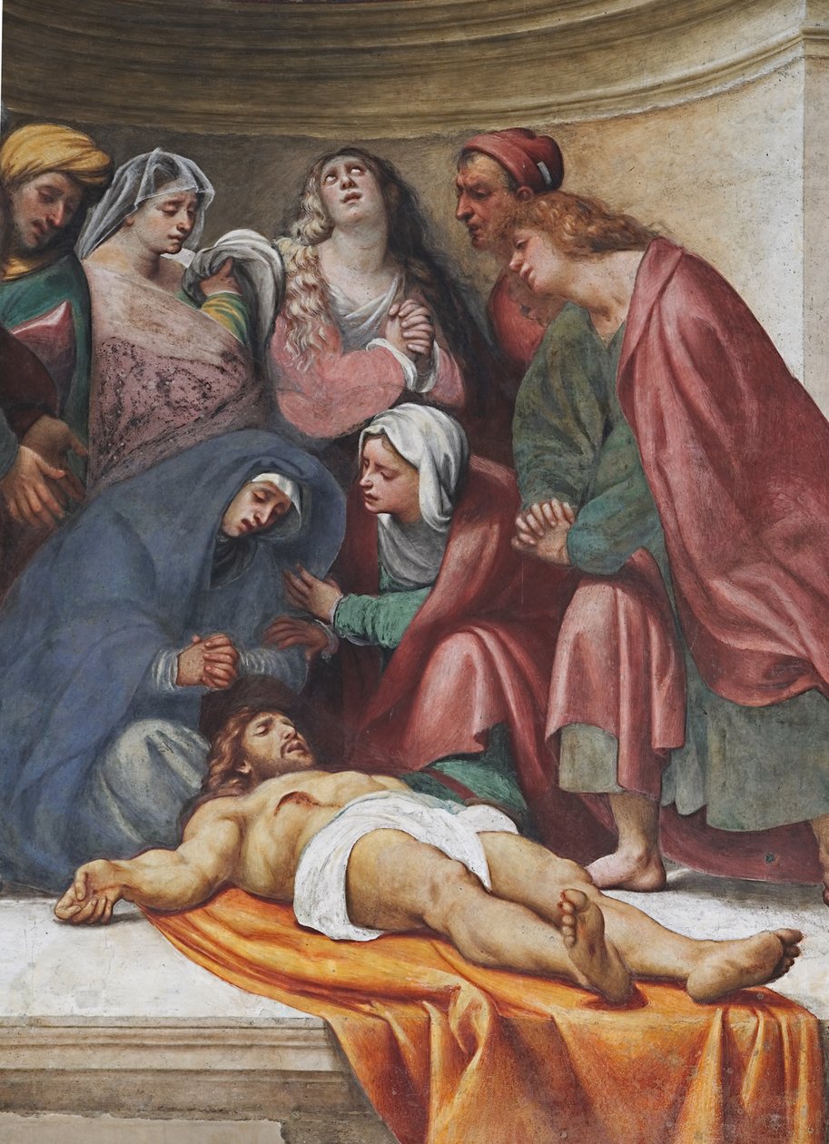 Deponering, detalje på 2562706 af Giovanni Antonio Pordenone