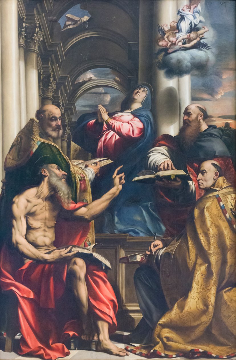 Tvist om den ubesmittede undfangelse af Giovanni Antonio Pordenone