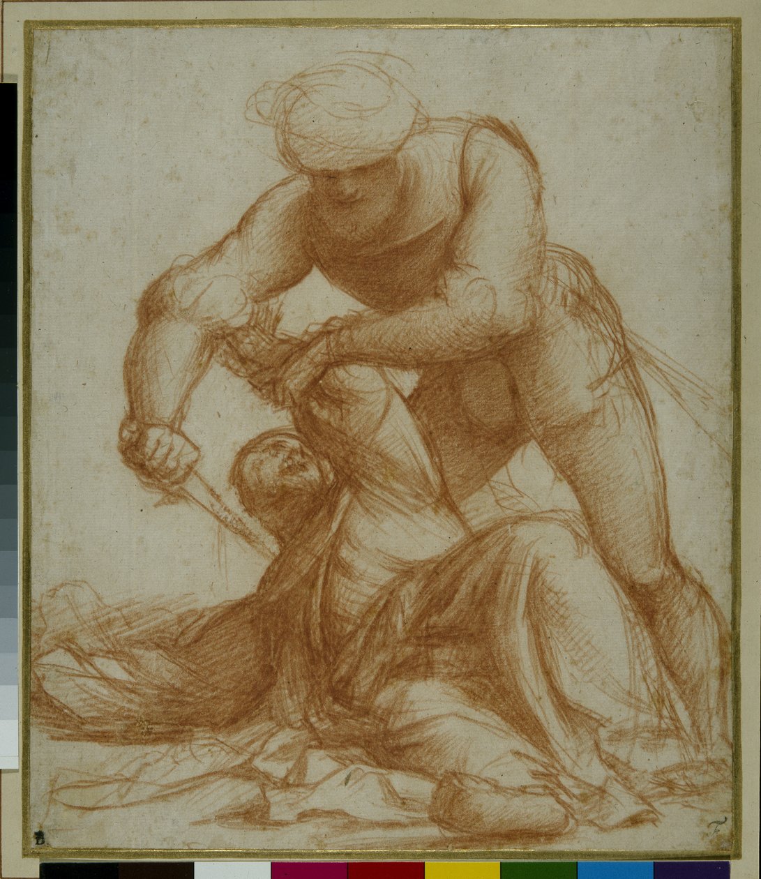 Undersøgelse af St. Peter Martyrs martyrium af Giovanni Antonio Pordenone