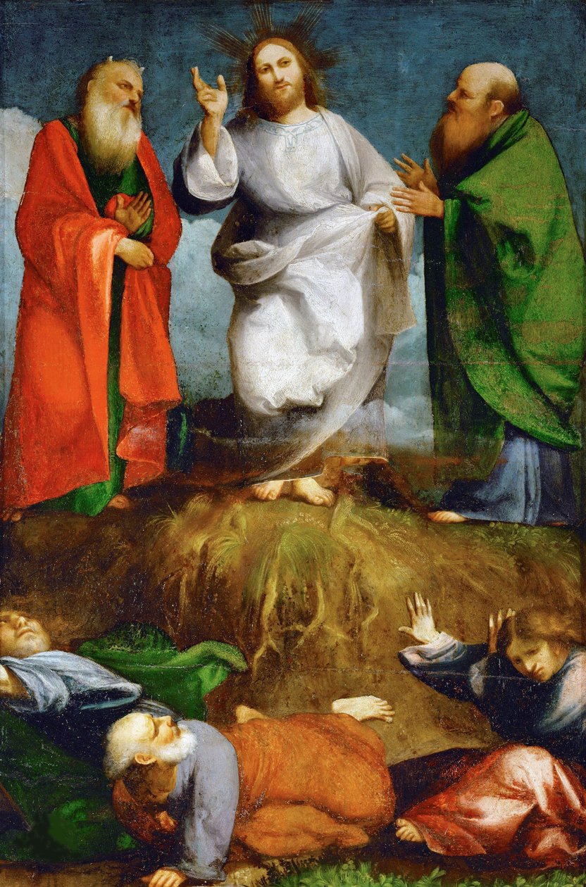 Jesu forvandling, 1518. af Giovanni Antonio Pordenone