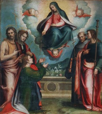 Madonnaen af bæltet af Giovanni Antonio Sogliani