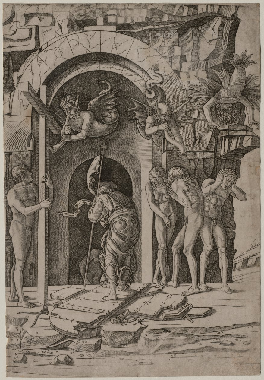 Nedstigning i Limbo af Giovanni Antonio da Brescia