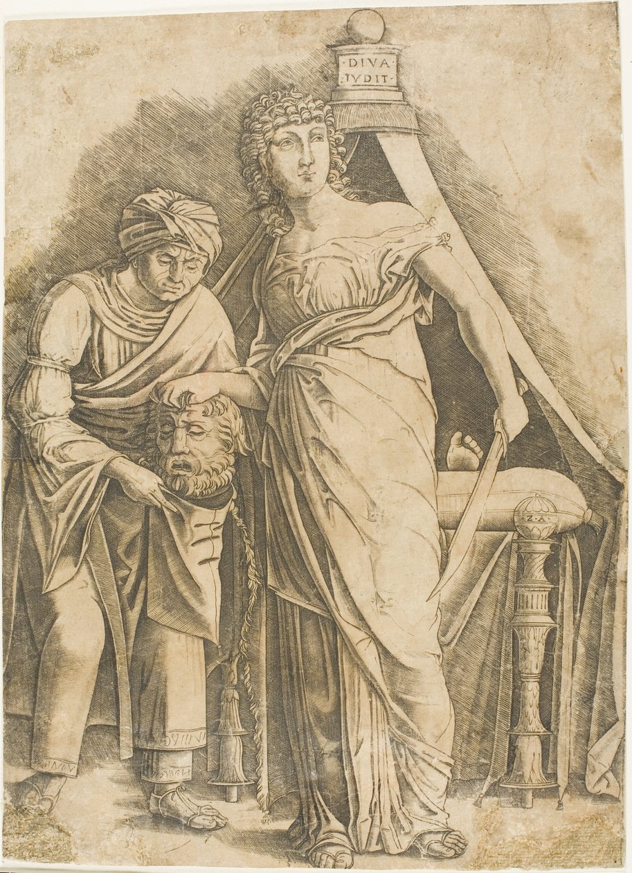 Judith med hovedet af Holofernes af Giovanni Antonio da Brescia