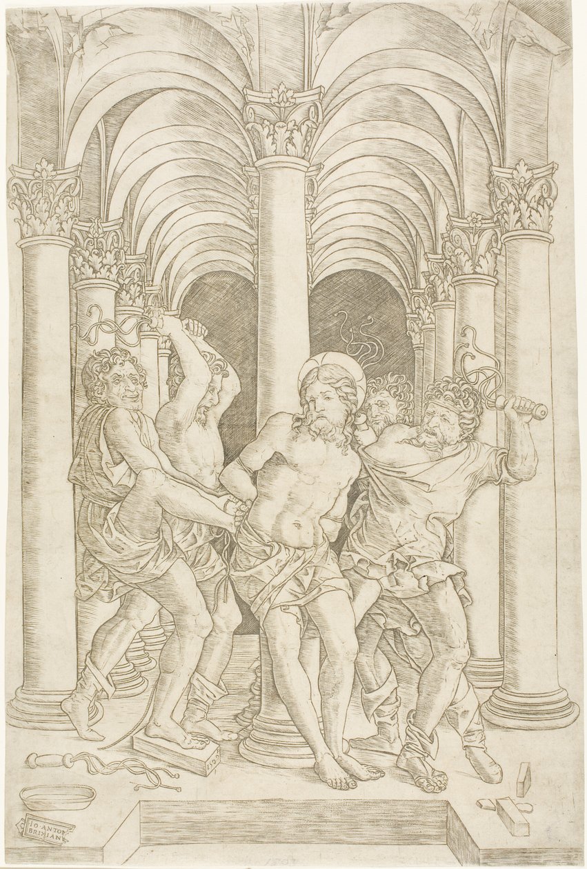 Flageleringen af Giovanni Antonio da Brescia