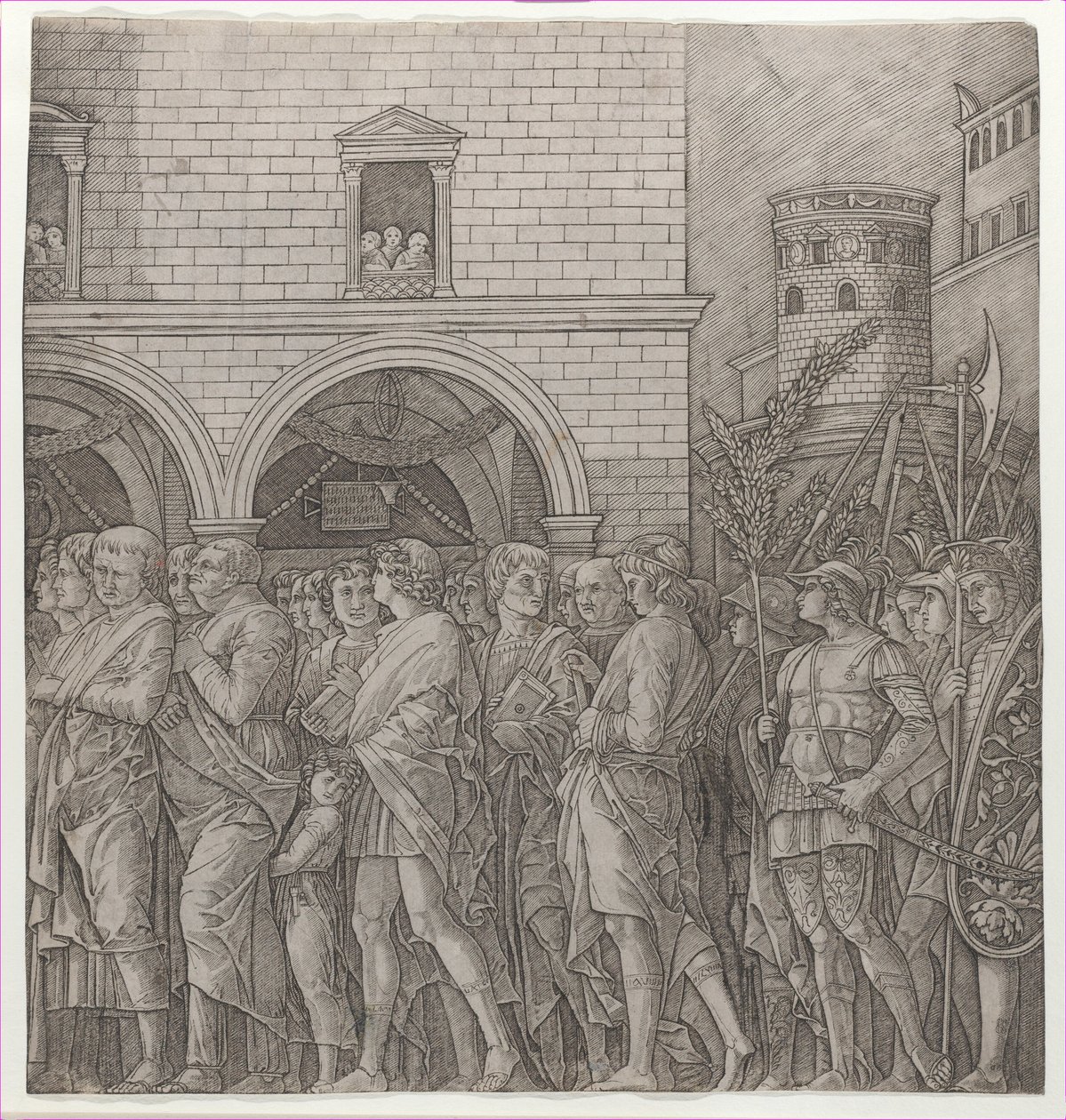 Cæsars triumf: senatorerne, 1470-1525., 1470-1525. af Giovanni Antonio da Brescia