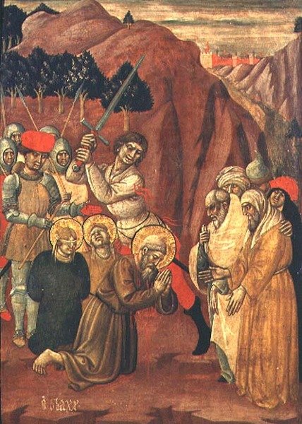 Sankt Biagios martyrium af Giovanni Antonio da Pesaro