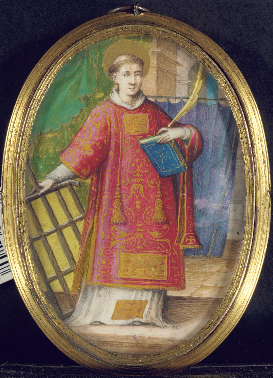 Sankt Lawrence af Giovanni B. Castello